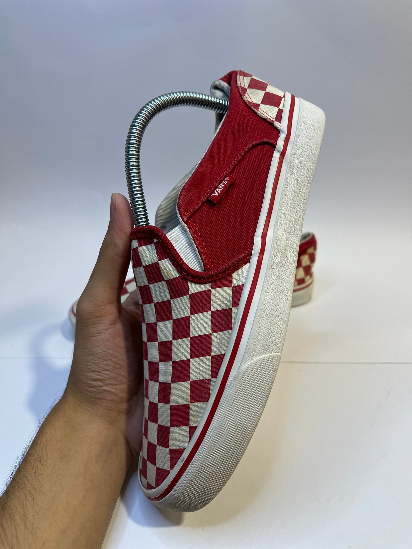 Vans Slip-On – Check-board Red Violet